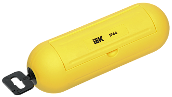 Бокс для защиты кабельного соединения IP44 желтый IEK в Чите