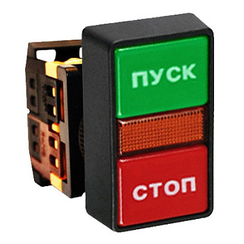 Кнопка AS-22N "Пуск-Стоп" прямоугольная 220В NO+NC EKF PROxima в Чите