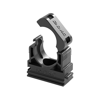 Держатель с крышкой DN 17 мм, полиамид, цвет черный DKC в Чите