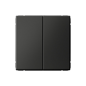 ARTGALLERY 2-клавишный ПЕРЕКЛЮЧАТЕЛЬ, сх.6/2, 10АХ, механизм, БАЗАЛЬТ в Чите