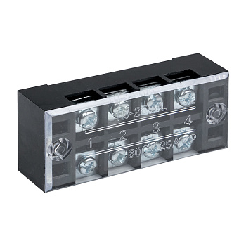 Терминал клеммный TB-2504 до 2,5 мм2 25A 4 клеммные пары EKF PROxima в Чите