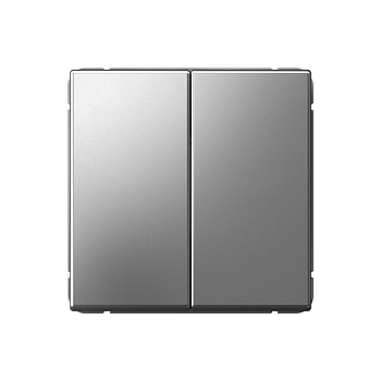 ARTGALLERY 2-клавишный ПЕРЕКЛЮЧАТЕЛЬ, сх.6/2, 10АХ, механизм, СТАЛЬ в Чите