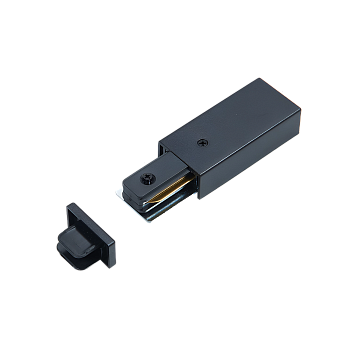 Ввод питания с заглушкой PRB-BL для шинопровода RB черный IN HOME в Чите