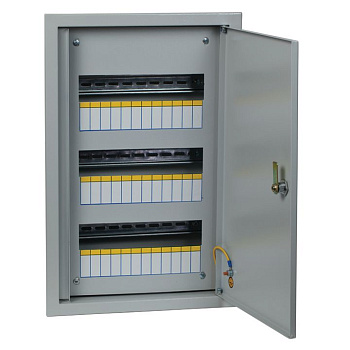 Корпус металлический ЩРВ 36 мод. 520х340х120 с замком IP31 EKF Proxima в Чите