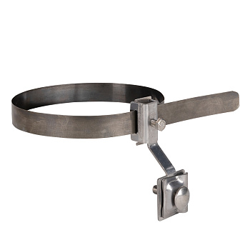 Держатель для труб универсальный D=(0-160) мм CZ, полоса нержавеющая сталь EKF PROxima в Чите