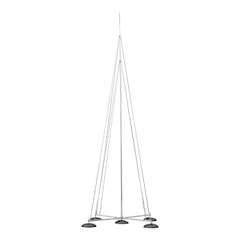 Четырехнога для молниеприемной мачты (без бетонных oснований) HZ EKF PROxima в Чите