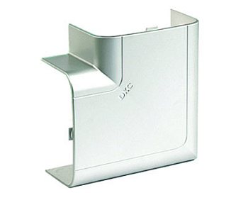 Угол плоский 90х50 мм, изменяемый, цвет серый металлик DKC в Чите