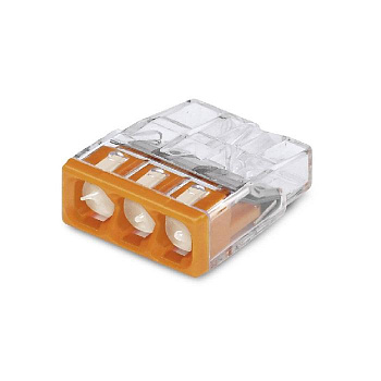 Зажим WAGO клеммный с пастой 2273-243 3x2,5 в Чите