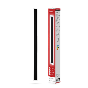 Светильник уличный светодиодный ДБУ MARS60-20AC-ВL 20Вт 3CCT 600x80 IP54 черный IN HOME в Чите