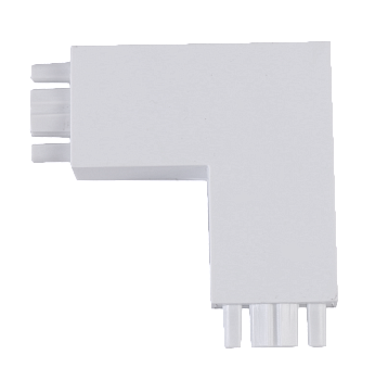Коннектор шинопровода угловой AC-W-TL белый серии TOP-LINE IN HOME в Чите