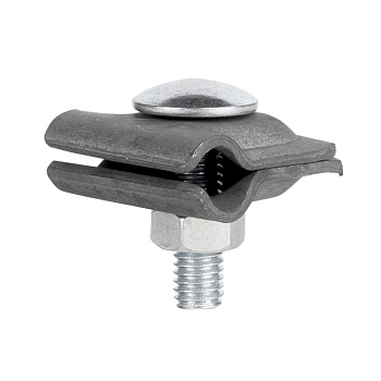 Зажим прута универсальный малый (пластина 30х30мм), HZ EKF PROxima в Чите