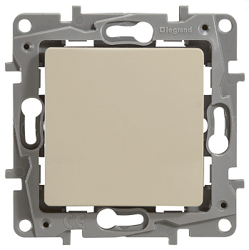Переключатель одноклавишный ETIKA Legrand крем в Чите
