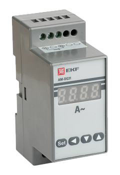 Амперметр AD-G31 цифровой на DIN однофазный EKF PROxima в Чите