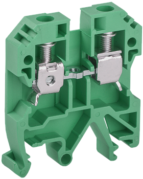 Клемма винтовая КВИ-6мм2 зеленая IEK в Чите