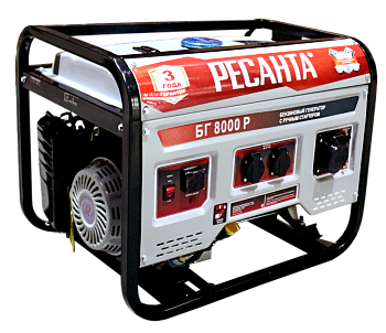 Электрогенератор БГ 8000 Р Ресанта в Чите