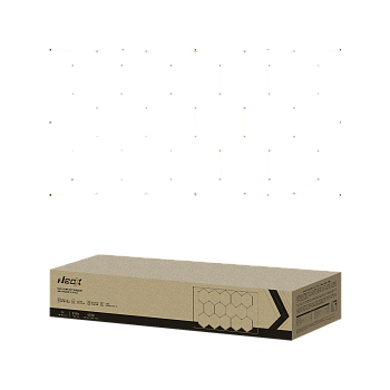 Светильник светодиодный ДБО-HEXAGON 14С-81065 810Вт 6500К 14сот с рамкой 0.5м шнур с вилкой 4835х2430мм NEOX в Чите