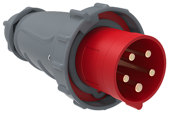 Вилка переносная MAGNUM IEK ССИ-035 63А-6ч/200/346-240/415В 3Р+РЕ+N IP67 в Чите