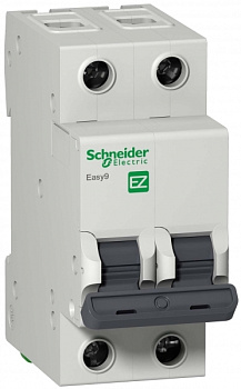 Автоматический выключатель Easy9 2P 40A 4,5кА характеристика C Schneider Electric в Чите