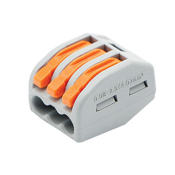 Строительно-монтажная клемма СМК 222-413 (25шт./упак.) IN HOME в Чите