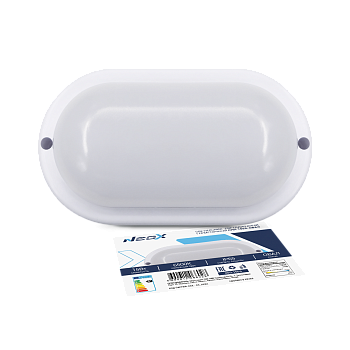 Светильник светодиодный герметичный СПП 1565-ОВАЛ 15Вт 6500К 1350Лм IP65 160х88мм NEOX в Чите