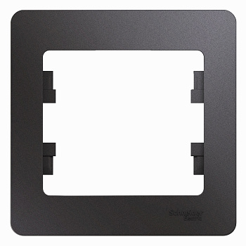 Рамка 1ая Glossa графит в Чите