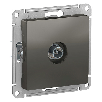 Розетка телевизионная оконечная 1 DB AtlasDesign сталь в Чите