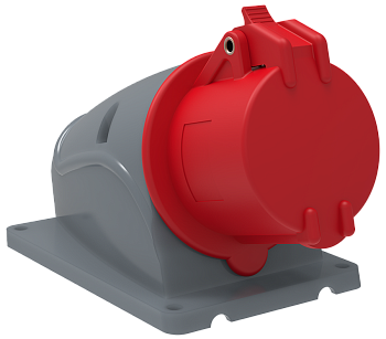 Розетка стационарная MAGNUM IEK ССИ-114 16А-6ч/380-415В 3Р+РЕ IP44 в Чите