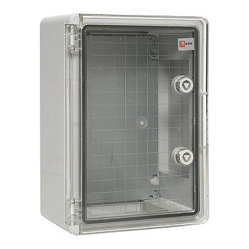 Щит пластиковый с монтажной платой прозрачная дверь 350х250х150 мм IP65 EKF PROxima в Чите