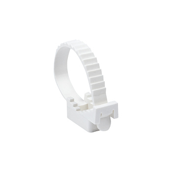 Крепеж ремешковый d=22 мм белый (100 шт.) EKF PROxima в Чите