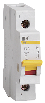 Выключатель нагрузки (мини-рубильник) ВН-32 1Р 63А IEK в Чите