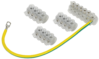 Набор колодок клеммных НК-3 (3xKE10.504+KE10.506, SV50) IEK в Чите