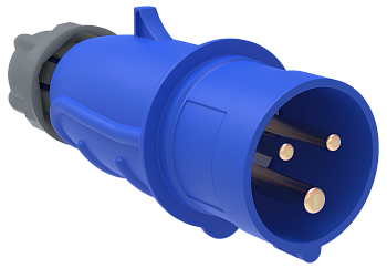 Вилка переносная MAGNUM IEK ССИ-023 32А-6ч/200-250В 2Р+РЕ IP44 в Чите