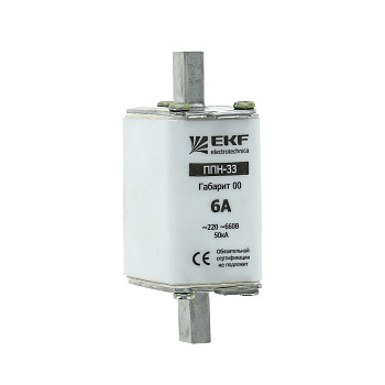 Плавкая вставка ППН-33 160/160А габарит 00 EKF PROxima в Чите