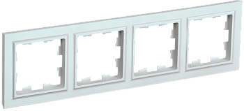 Рамка четырехместная BRITE IEK жемчуг в Чите