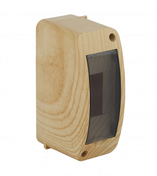 Щит распределительный навесной пластиковый ЩРН-П-2 модуля 140х55х85мм IP40 сосна в Чите