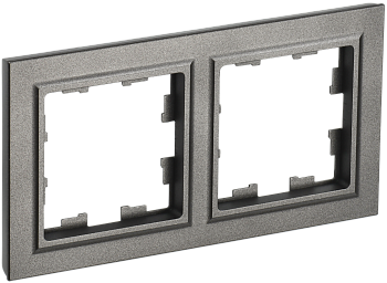 Рамка двойная BRITE IEK шампань в Чите