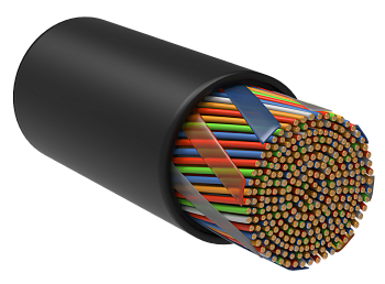 ITK Витая пара U/UTP кат.5E 25х2х24AWG LDPE черный (305м) в Чите