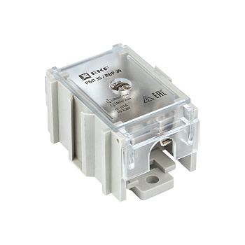 Распределительный блок проходной РБП 35 (1х35-4х6 мм2) 125/50А EKF PROxima в Чите