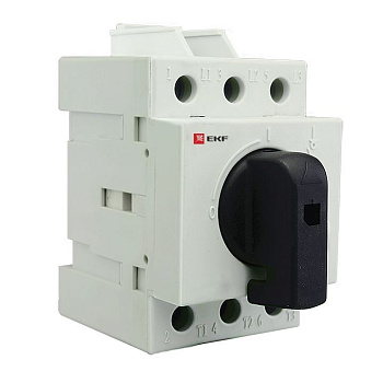 Рубильник модульный MS-20A 3P на DIN-рейку EKF в Чите