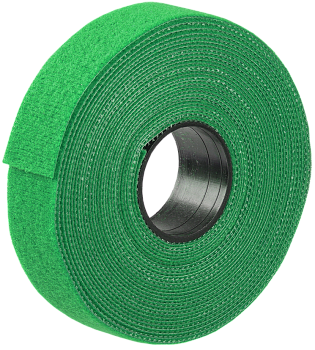 ITK Хомут-липучка ХКл 20ммх5м зеленый (5м/рулон) в Чите