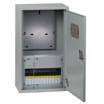 Щит учетно-распределительный навесной ЩУРн-3/12 счетчик на дин-рейку 500х300х120 IP31 EKF Proxima в Чите