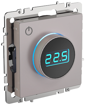 Термостат электронный с индикацией BRITE жемчуг IEK в Чите