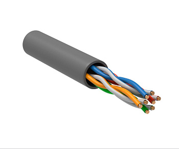 Витая пара U/UTP 5E 4х2х24AWG PVC серый (305м) ITK РФ/Т в Чите