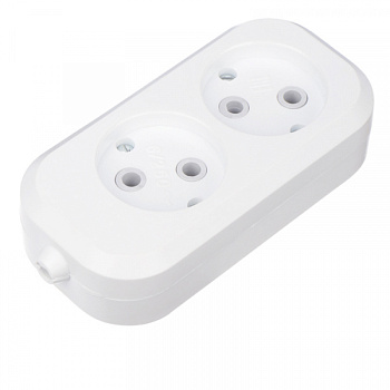 Колодка 2 гнезда без заземления REXANT в Чите