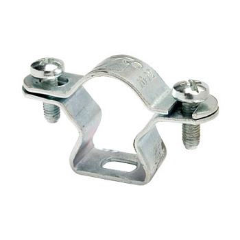 Стальной хомут 25 мм (3/4") оцинкованный DKC в Чите