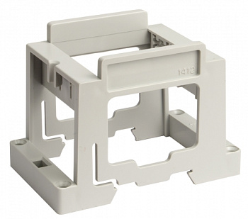 Суппорт под розетку BRAVA на DIN рейку, цвет серый RAL 7035 DKC в Чите