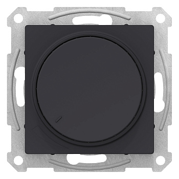 Диммер поворотно-нажимной 315Вт AtlasDesign Schneider Electric карбон в Чите