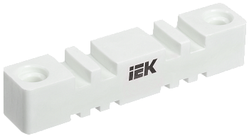 Изолятор шинный плоский ИШП 2P для шин 5 и 10 мм 180 мм IEK в Чите