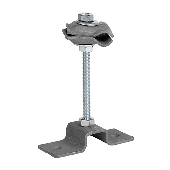 Держатель проводника на горизонтальной и вертикальной поверхности, L=80мм HZ EKF PROxima в Чите