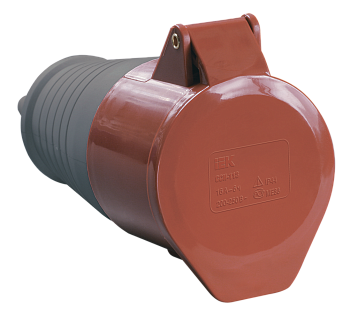 Розетка 215 переносная 3Р+РЕ+N 16А 380В IP44 IEK в Чите